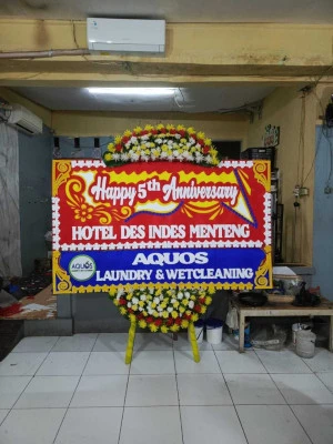 Papan Bunga di Nusukan Banjarsari